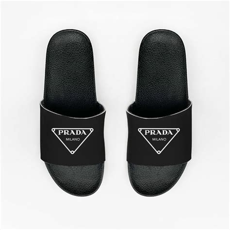 prada denim flip flops|farfetch prada slides.